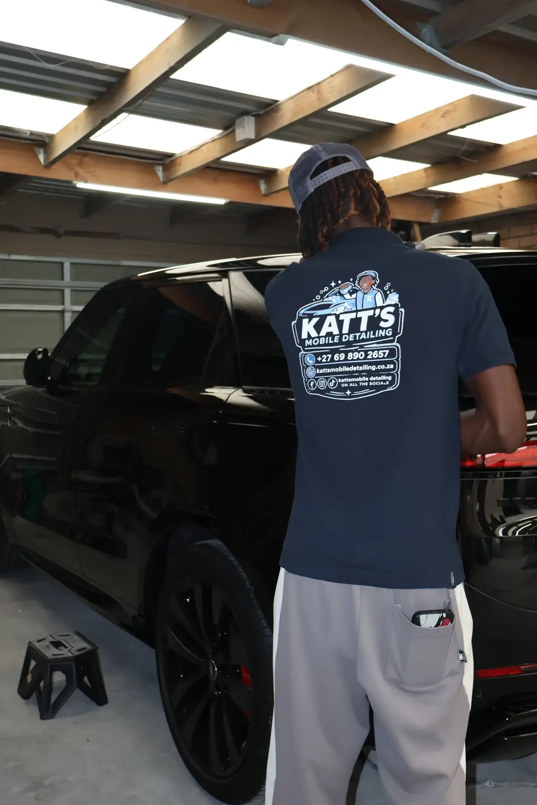 Katt's Mobile Detailing work result in Harare
