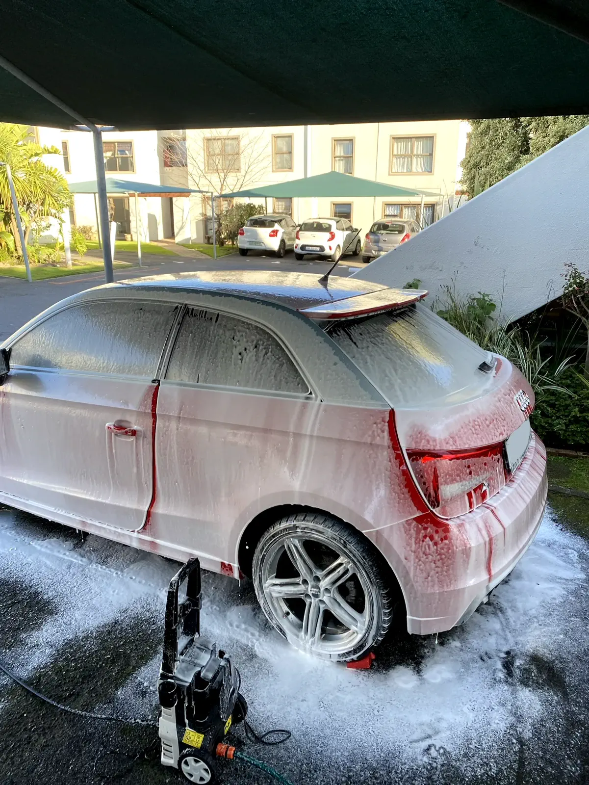 Katt's Mobile Detailing work result in Harare