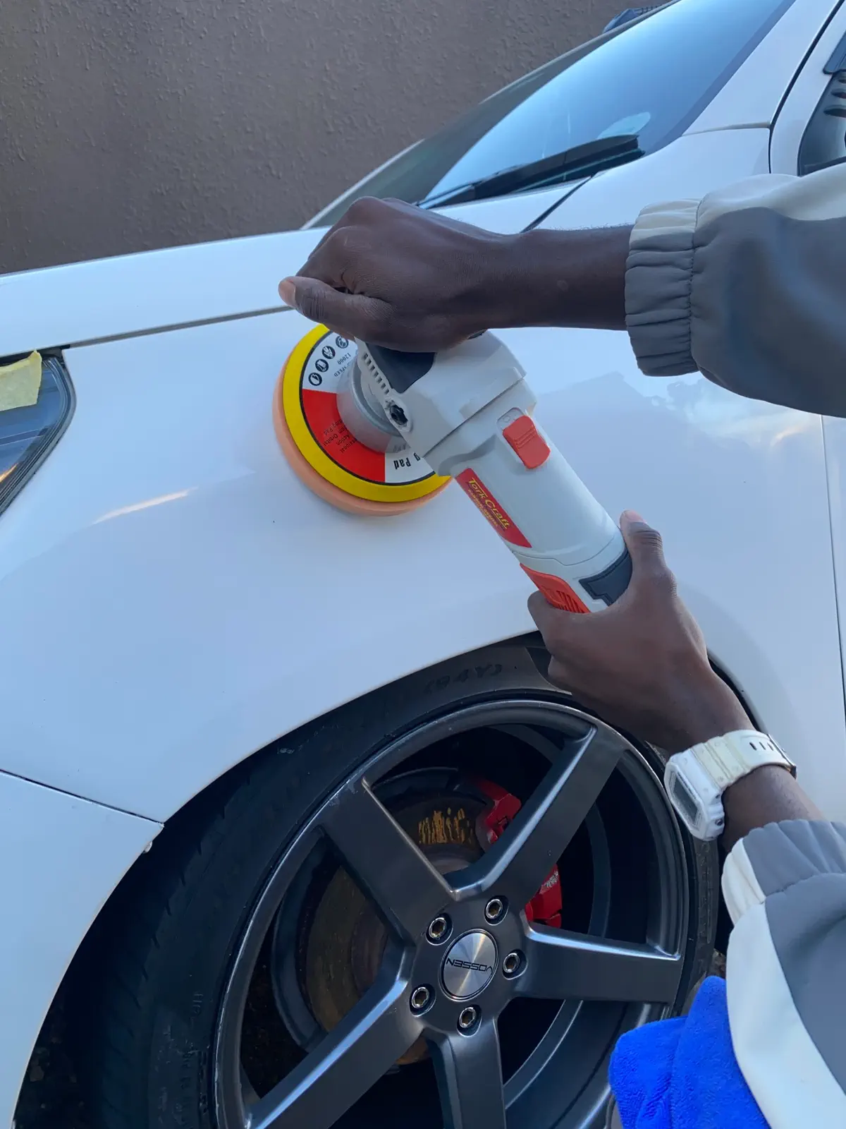 Katt's Mobile Detailing work result in Harare