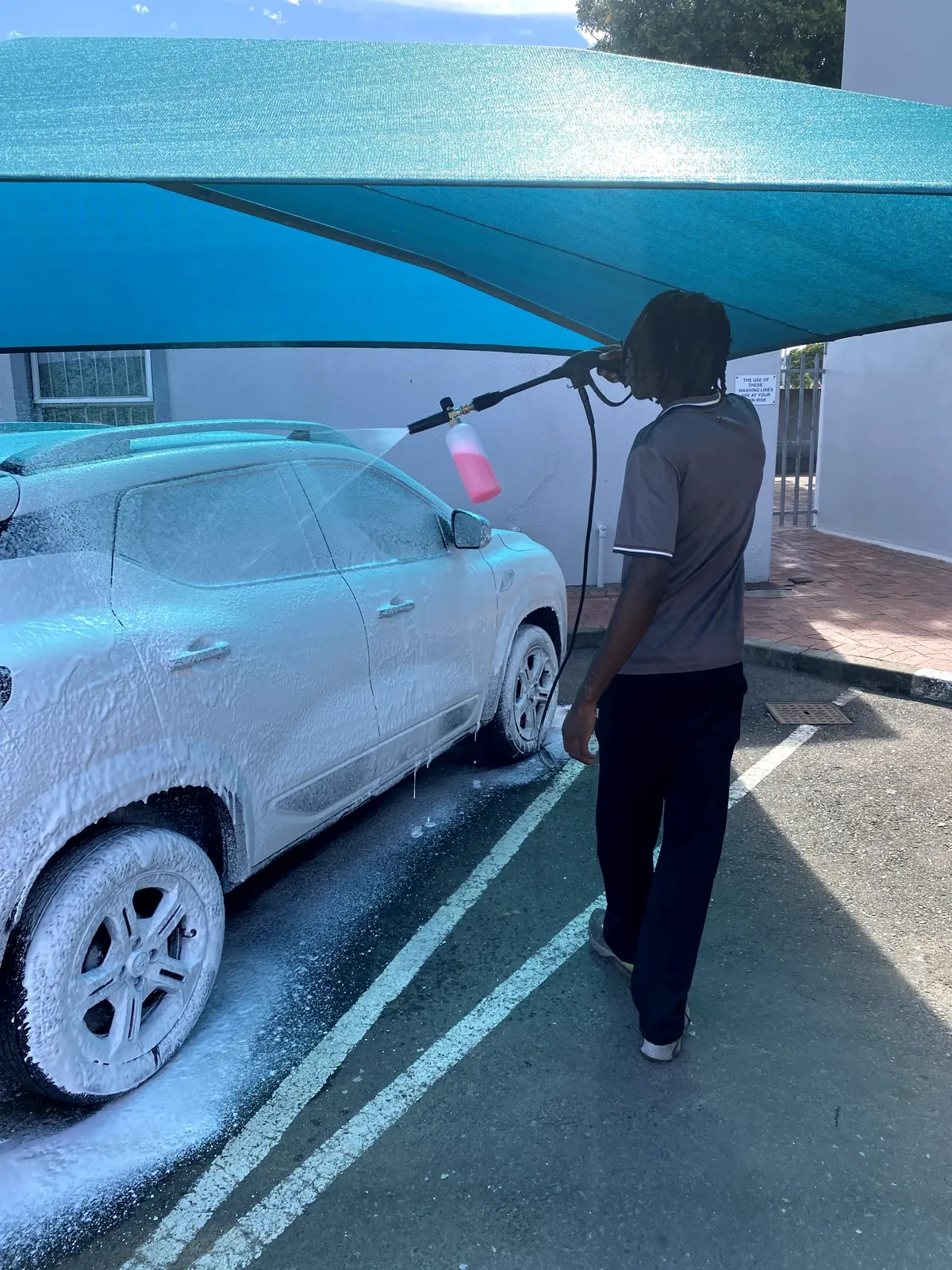 Katt's Mobile Detailing work result in Harare