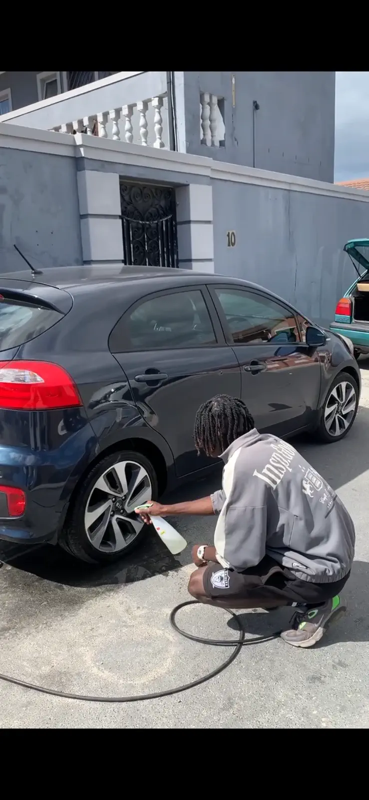 Katt's Mobile Detailing work result in Harare